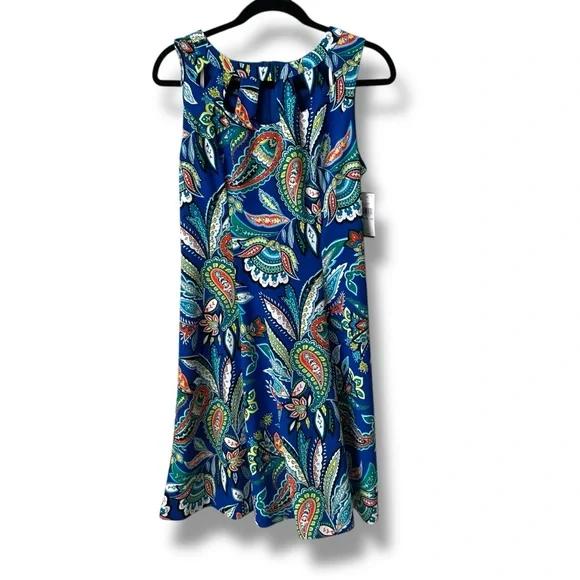 NWT ALYX Paisley Dress Multicolor Size 10 - Picture 2 of 12